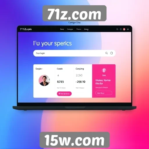 Avaliação da interface do usuário no 71z.com